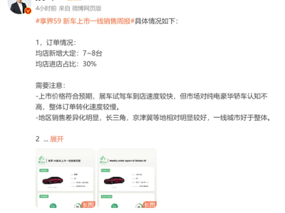 享界S9火了！八成客户选顶配，比BBA还香？