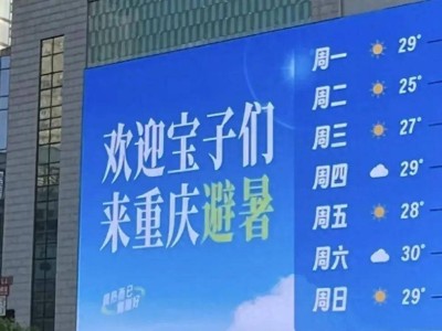 有点神！重庆利用曲面屏骗外地游客到42℃的重庆旅游，评论笑死