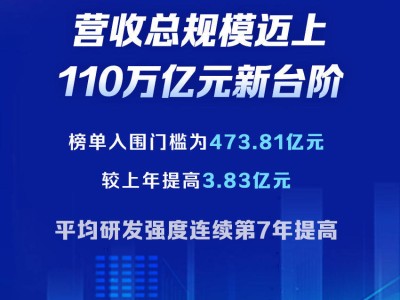 2024中国企业500强榜单揭晓：国家电网蝉联冠军，京东阿里腾讯跻身前40！