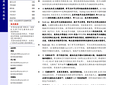 AI组网新趋势：Scale up与Scale out如何引领未来？探秘组网技术的颠覆性变革！