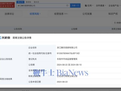 浙江腾讯视频公司意外决定：走向注销之路，背后隐藏着什么秘密？
