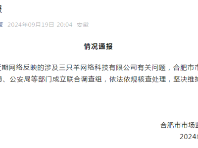 联合调查组出手了！“三只羊”事件背后有何隐情？一探究竟！