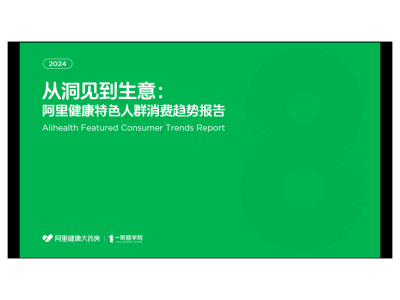 阿里健康趋势大解析：哪些消费新动向正在引领市场风潮？