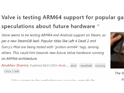 Steam瞄上ARM64架构，这是要布局未来硬件市场？