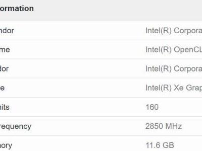 英特尔新款独显曝光：12GB GDDR6显存、2.85GHz高频，性能强悍！