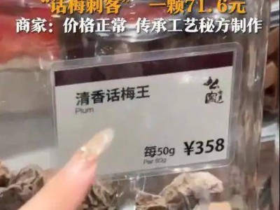 女子买话梅遇“刺客”，一斤竟要3580元？商家：明码标价！