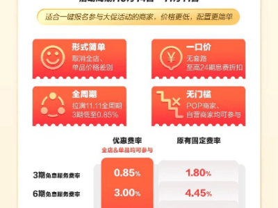 11.11京东白条大动作！分期免息助力商家销量涨50%？