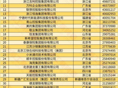 2024中国民企500强：营收41.91万亿，纳税1.29万亿，啥水平？