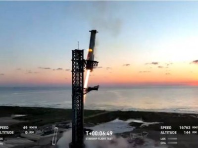 SpaceX“星舰”第五次试飞成功，“筷子夹火箭”技术再突破！