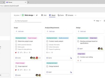 微软新版Planner上线！网页版直接用，无需下载