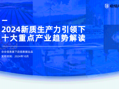 2024氢能产业新风向：新质生产力引领十大趋势解读