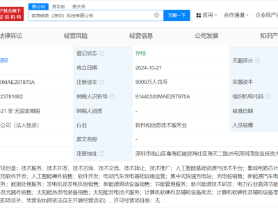 中创环保斥资5000万，深圳新设科技公司涉足新能源车领域