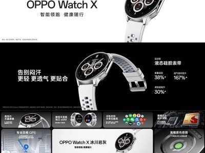 OPPO Watch X新配色冰川岩灰上线，券后仅1979元起！