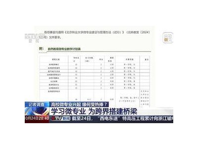 高校课堂又有充电新模式 “小而精”的微专业为何人气爆棚？