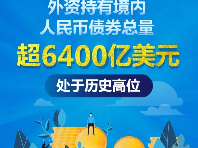 新华鲜报|总量超6400亿美元！外资增持人民币债券显信心