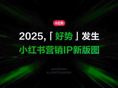 小红书2025营销IP通案-品牌好势发生