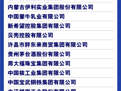 《财富》揭晓2024年中国最受赞赏公司：比亚迪、小米等科技巨头领衔榜单