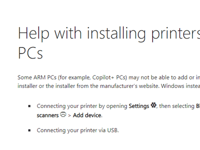 微软确认：Windows 11 24H2版本存在打印机兼容性问题，Arm设备用户需警惕！