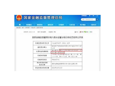 安诚财险违规聘任高管被罚，年内13家金融机构步后尘