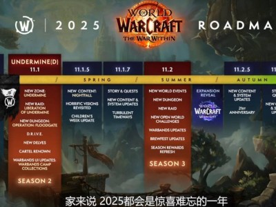 暴雪揭晓《魔兽世界》2025年全新更新计划，11.0版本与地心之战新篇章期待满满！