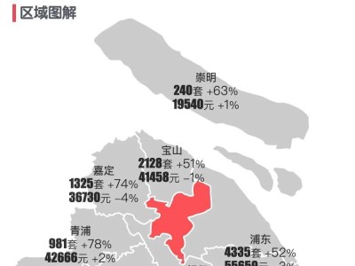 上海2024年10月二手房市场：量升价跌，哪些区域成交火热？