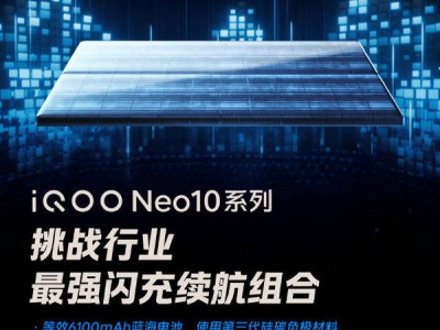 iQOO Neo10系列续航强劲：6100mAh电池搭配120W闪充，性能再升级！