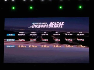 2025款MG7上市：智能升级，1.5T/2.0T动力，价格亲民！