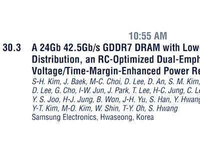 三星GDDR7显存曝光：等效频率飙升至42GHz，性能大提升！