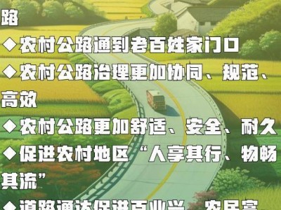 中国农村公路总里程超460万公里，织就乡村振兴“幸福网”！