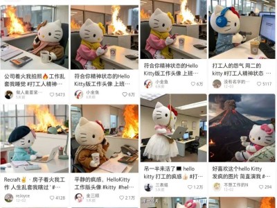 疯Kitty背后的职场情绪密码：打工人如何在线上找到共鸣与释放？