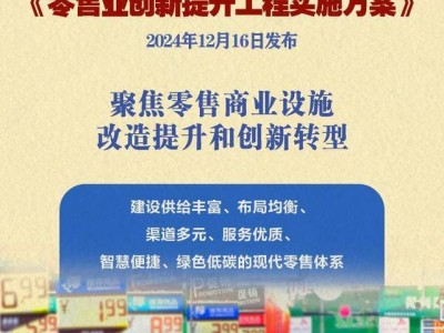 七部门联手！零售业创新提升工程方案出炉，2029年目标抢先看