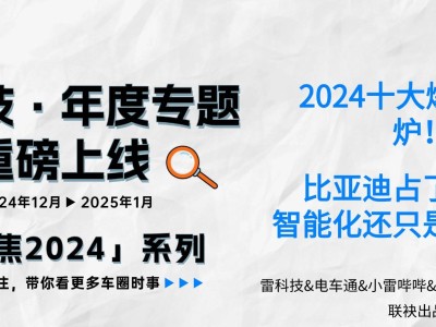 2024年汽车销量TOP10揭晓，比亚迪领跑，智能化需求真的小众吗？