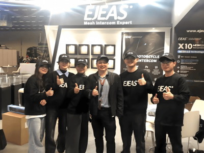 EJEAS闪耀2024科隆两轮车展，摩托对讲技术引领行业新风尚