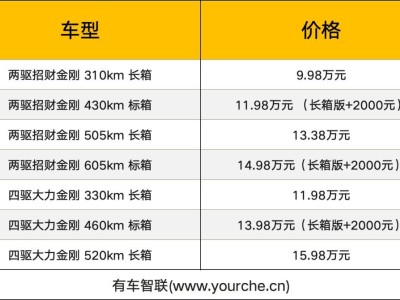 雷达金刚纯电皮卡上市，商乘两用新选择，售价9.98万元起