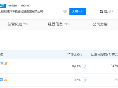 恒大新能源及关联公司被执行超六千万元，风险信息频现