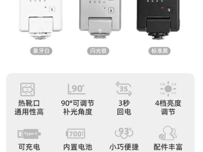 永诺YN6迷你闪光灯新品上市，93g轻巧便携，Type-C充电仅139元起