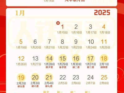 2025年春运火车票12月31日开售，你准备好了吗？