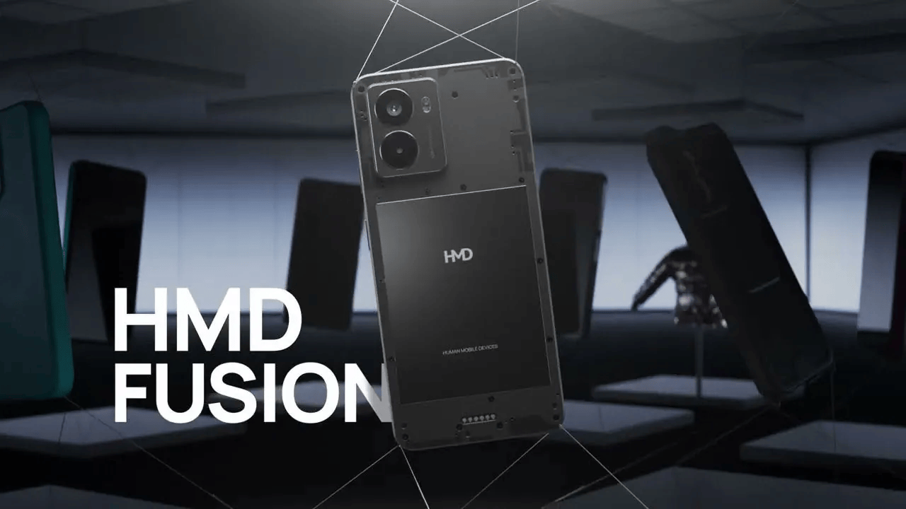 HMD Fusion模块化智能手机