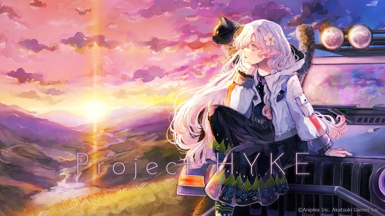 Project HYKE 女主角设计图