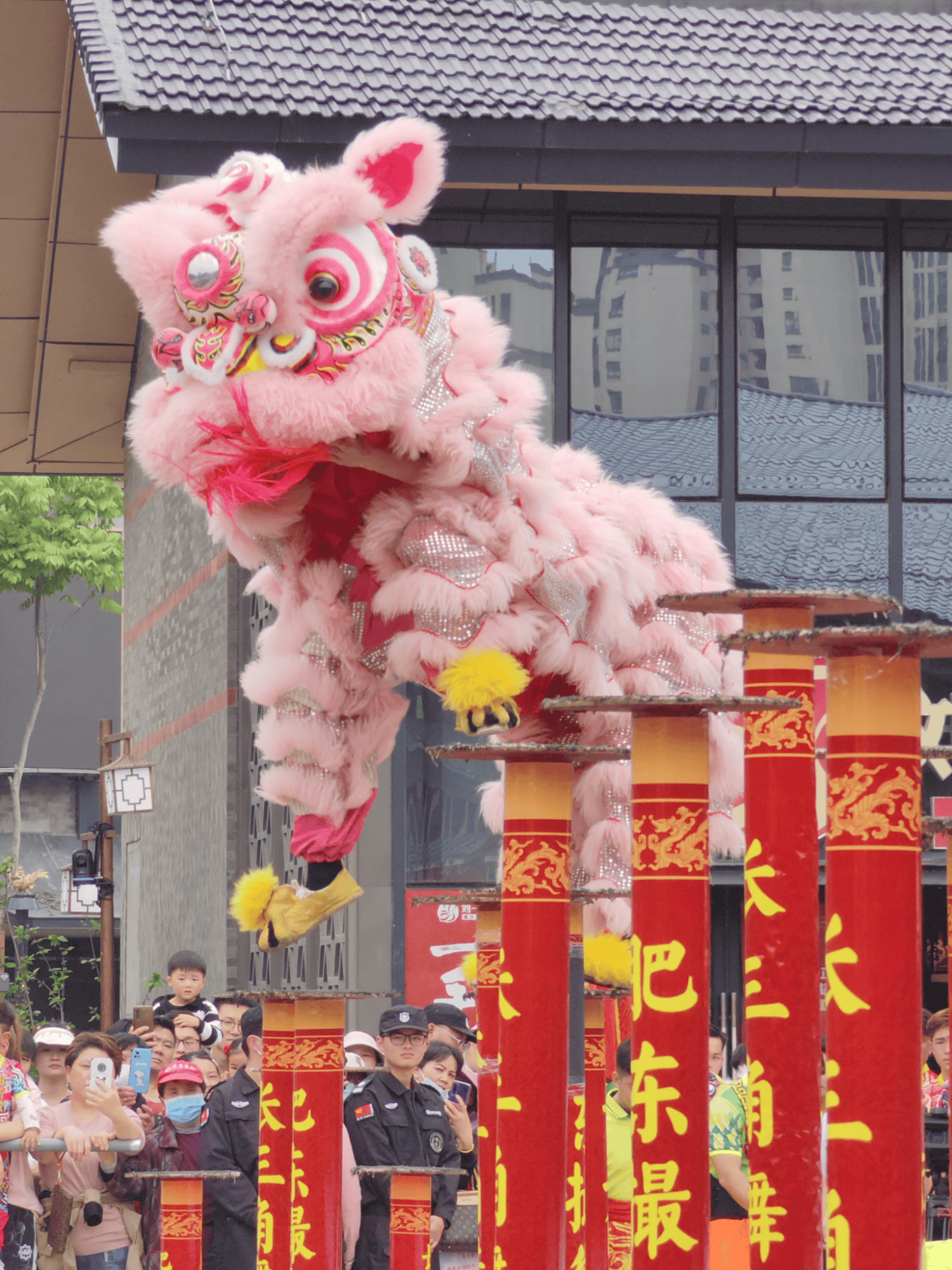 舞狮表演