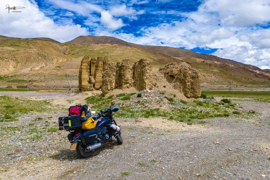 摩旅途中的风景