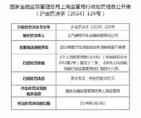 处罚信息公开表