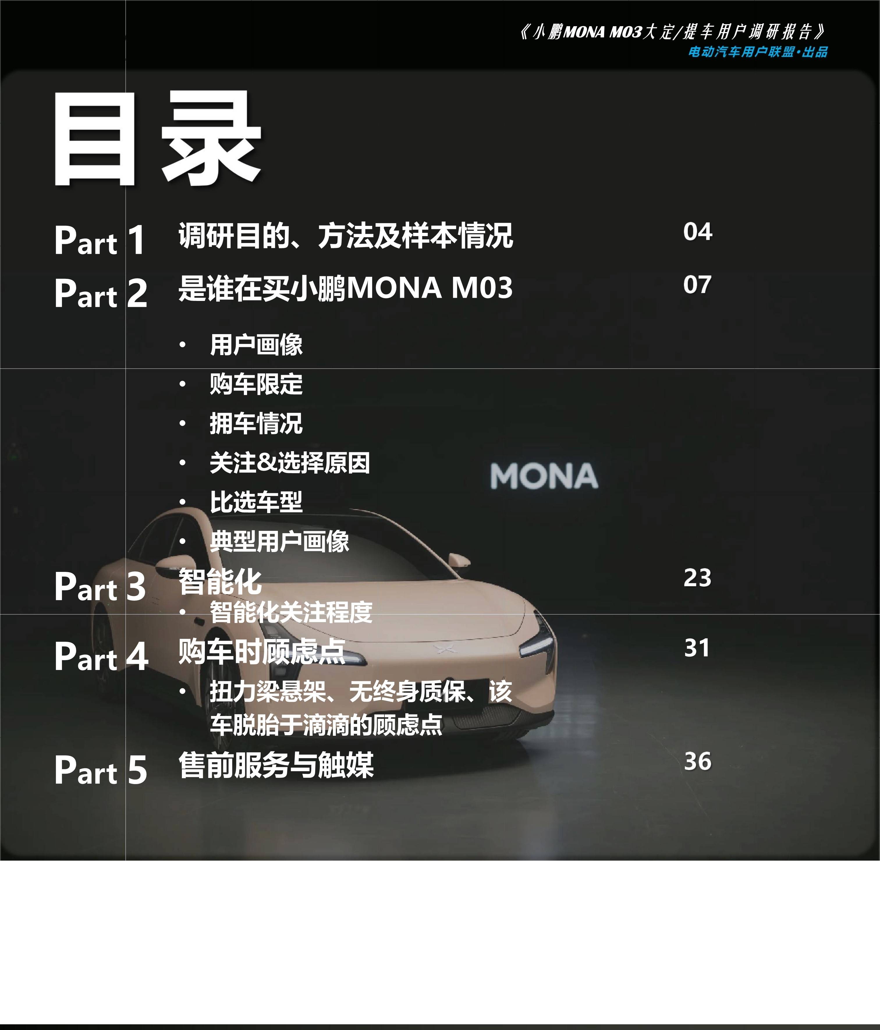 小鹏MONA M03车型图片