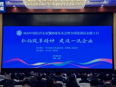 2024中国民营企业500强榜单发布，京东、阿里、恒力前三