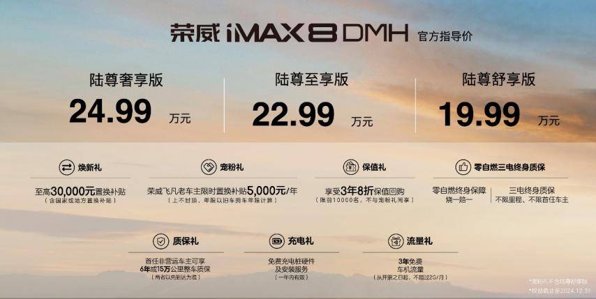 荣威iMAX8 DMH新陆尊