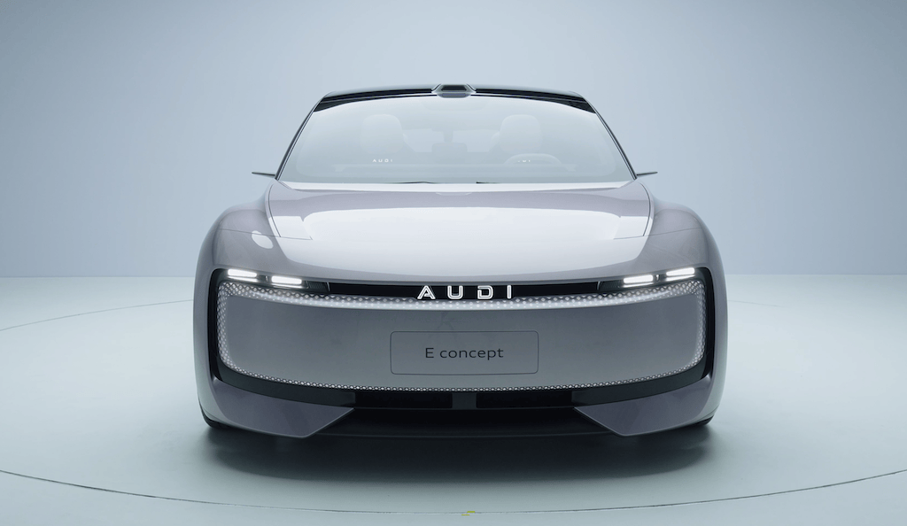 AUDI E Concept前脸设计