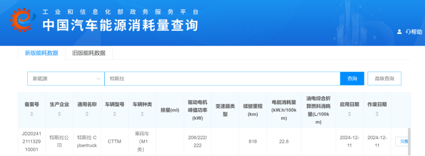 特斯拉Cybertruck车型展示