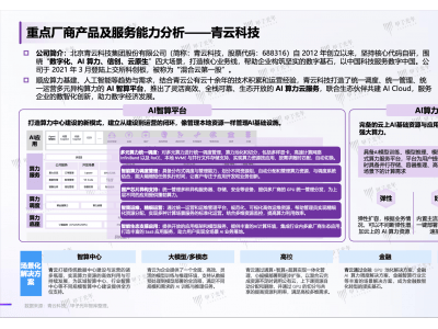 青云科技赋能AI算力，入选《中国AI算力行业发展报告》标杆案例