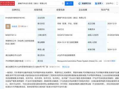 长城汽车湖北新设动力系统公司，注册资本百万