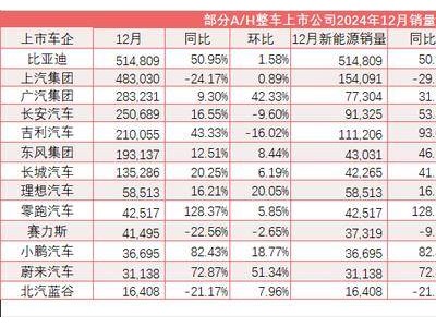 2024年七成上市车企销量上扬，乘联会预警今年“价格战”更猛烈